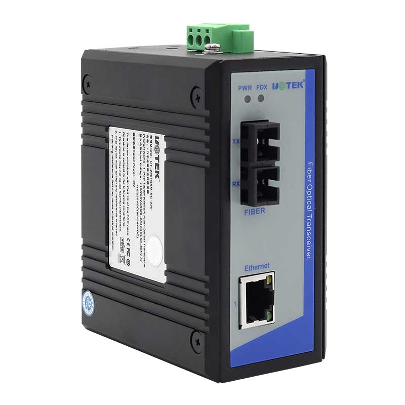 1口千兆網(wǎng)絡光纖收發(fā)器