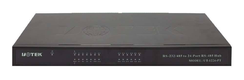 UT-1224-PT RS-232/485轉24口RS-485集線器HUB