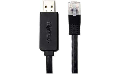 工業(yè)USB轉Console配置線_UT-883R USB轉RJ45 Console調試線